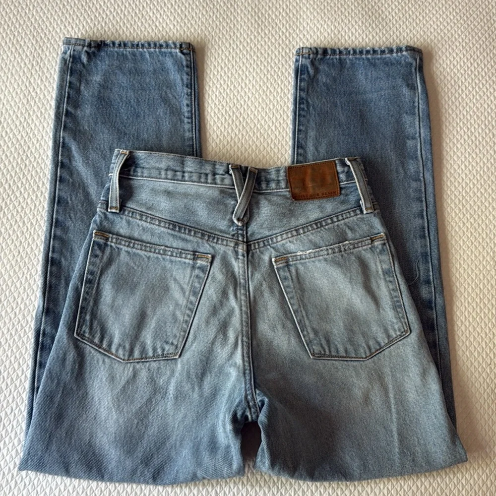 Point Sur‎ for J.Crew Slouchy Boyfriend Light Wash Distressed Jean Size 24